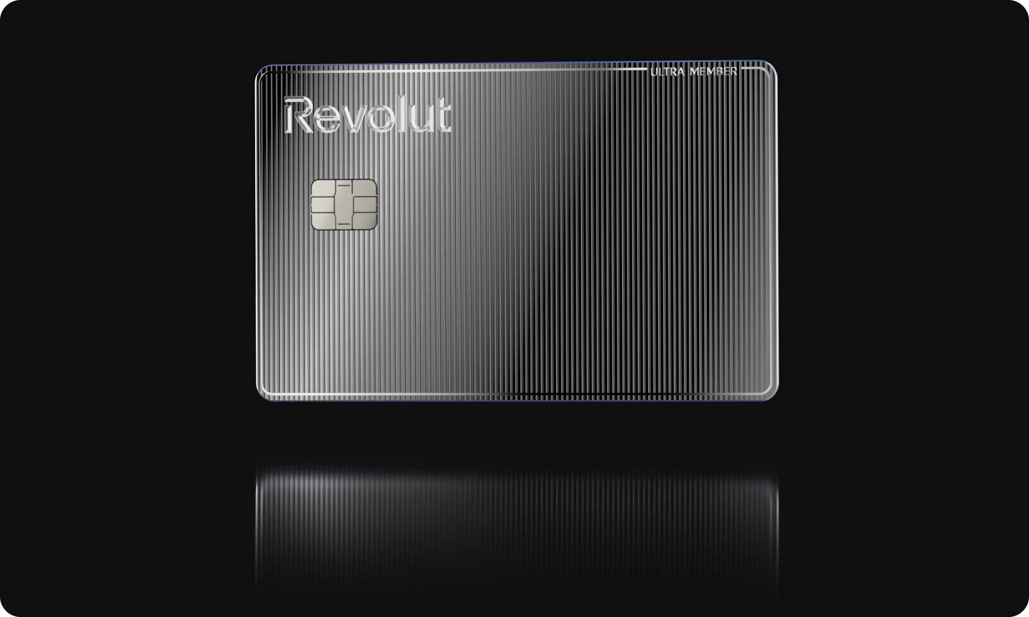 The platinum-plated card
